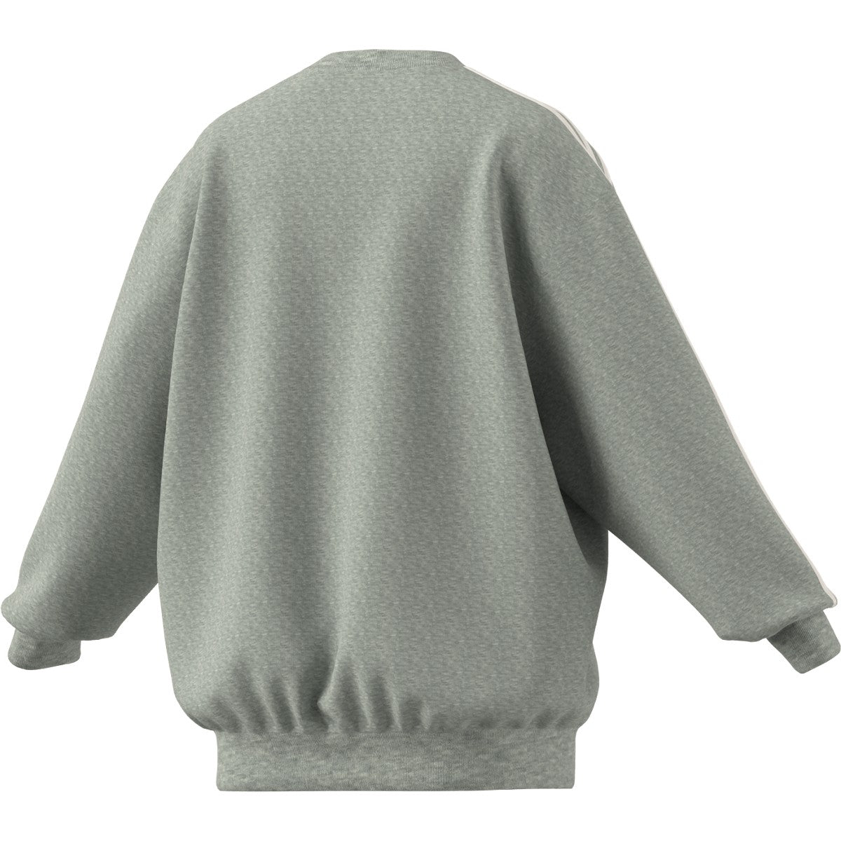 adidas 3 Stripe Fleece Oversized Womens Sweatshirt