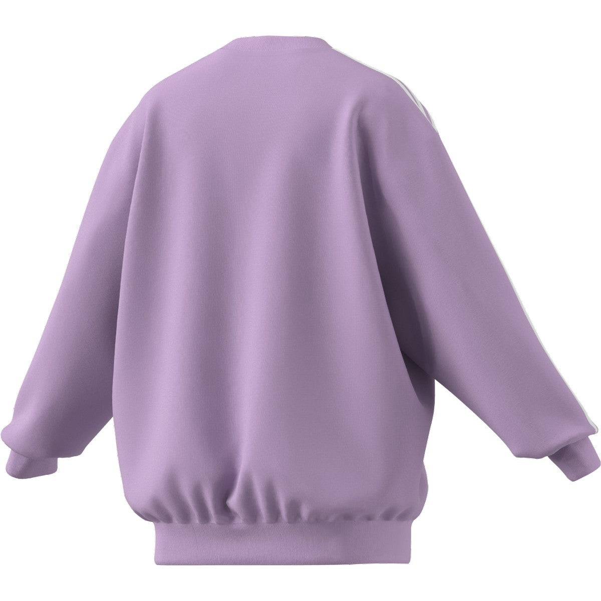 adidas 3 Stripe Fleece Oversized Womens Sweatshirt
