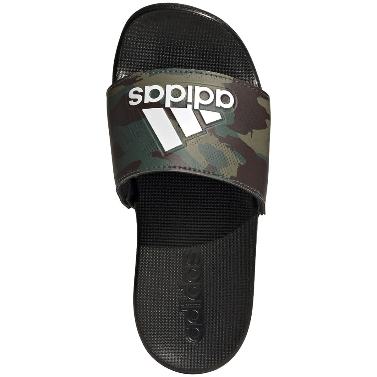 adidas Adilette Comfort Kids Slides in Camo