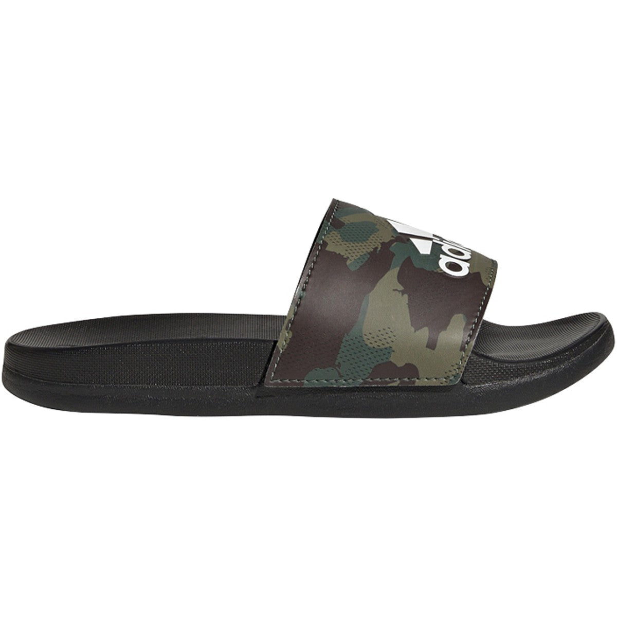 adidas Adilette Comfort Kids Slides in Camo
