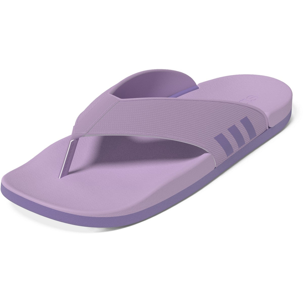 adidas Adilette Comfort Womens Flip Flop Sandals in Purple