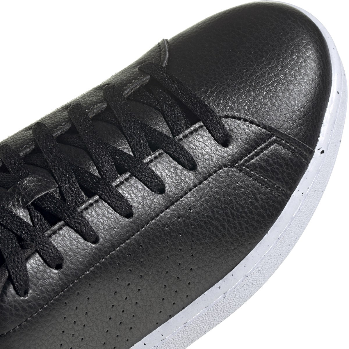 adidas Advantage Mens Tennis Sneakers in Black