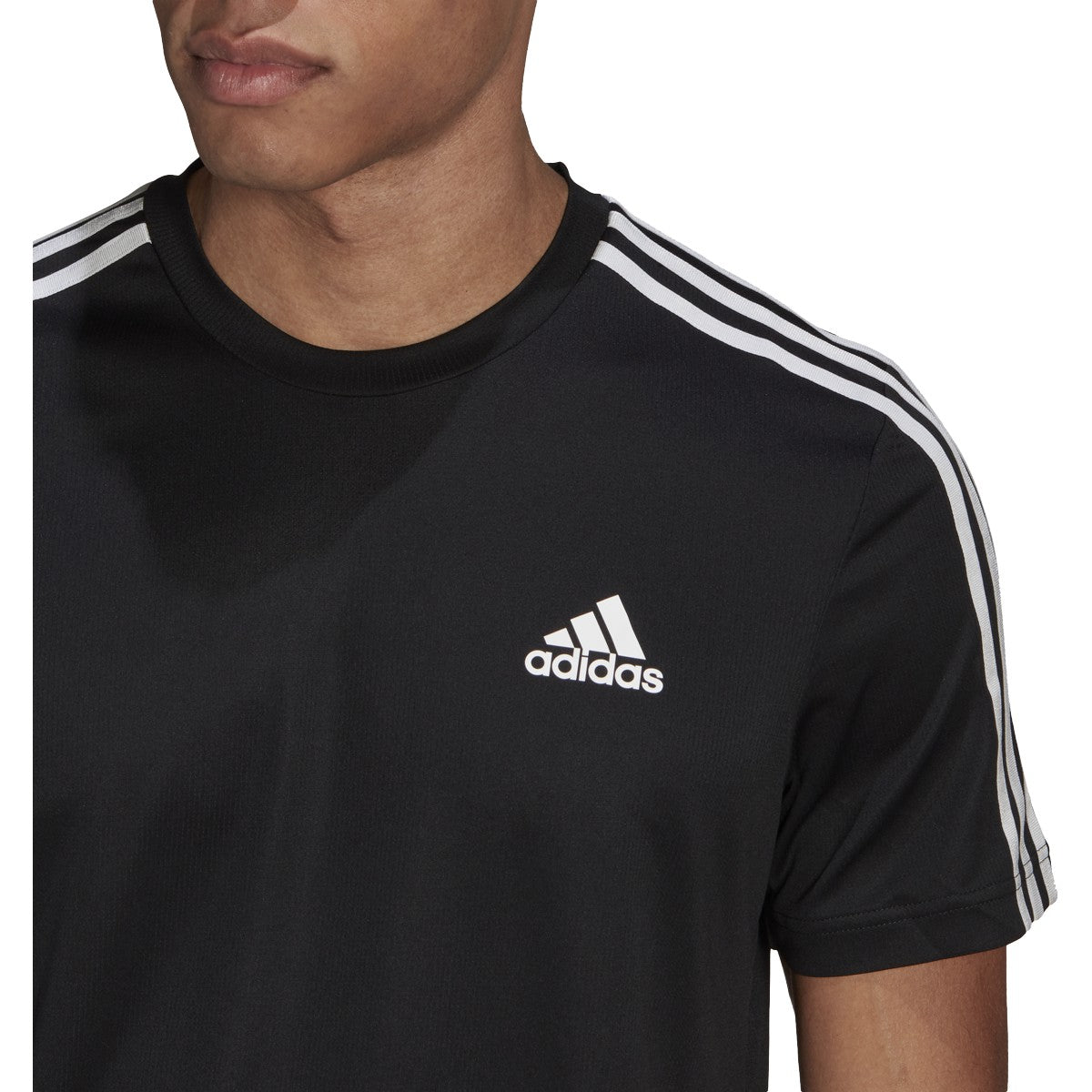 adidas Aeroready Designed to Move 3-Stripe Mens Training T-Shirt