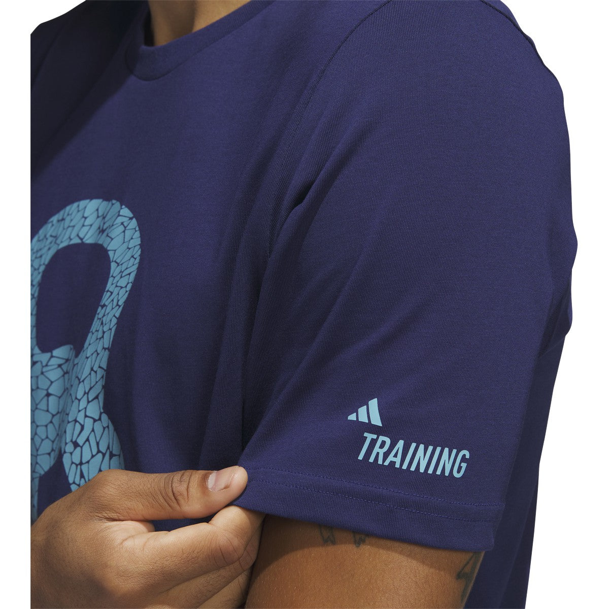 adidas Aeroready Training Logo Graphic Mens Tshirt