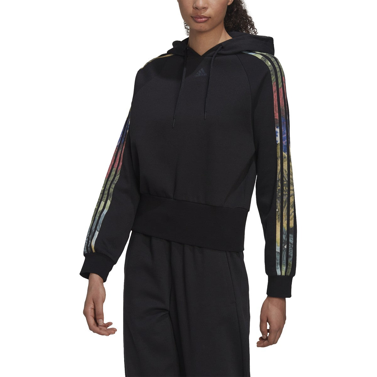 adidas All Over Print Hoodie - Womens Casual
