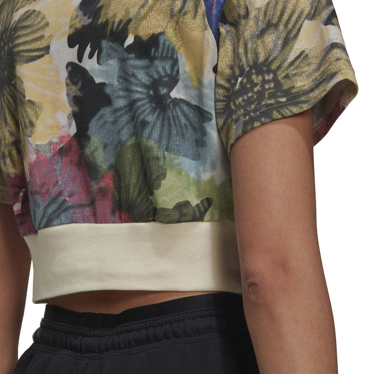adidas All Over Print Womens Crop Tee