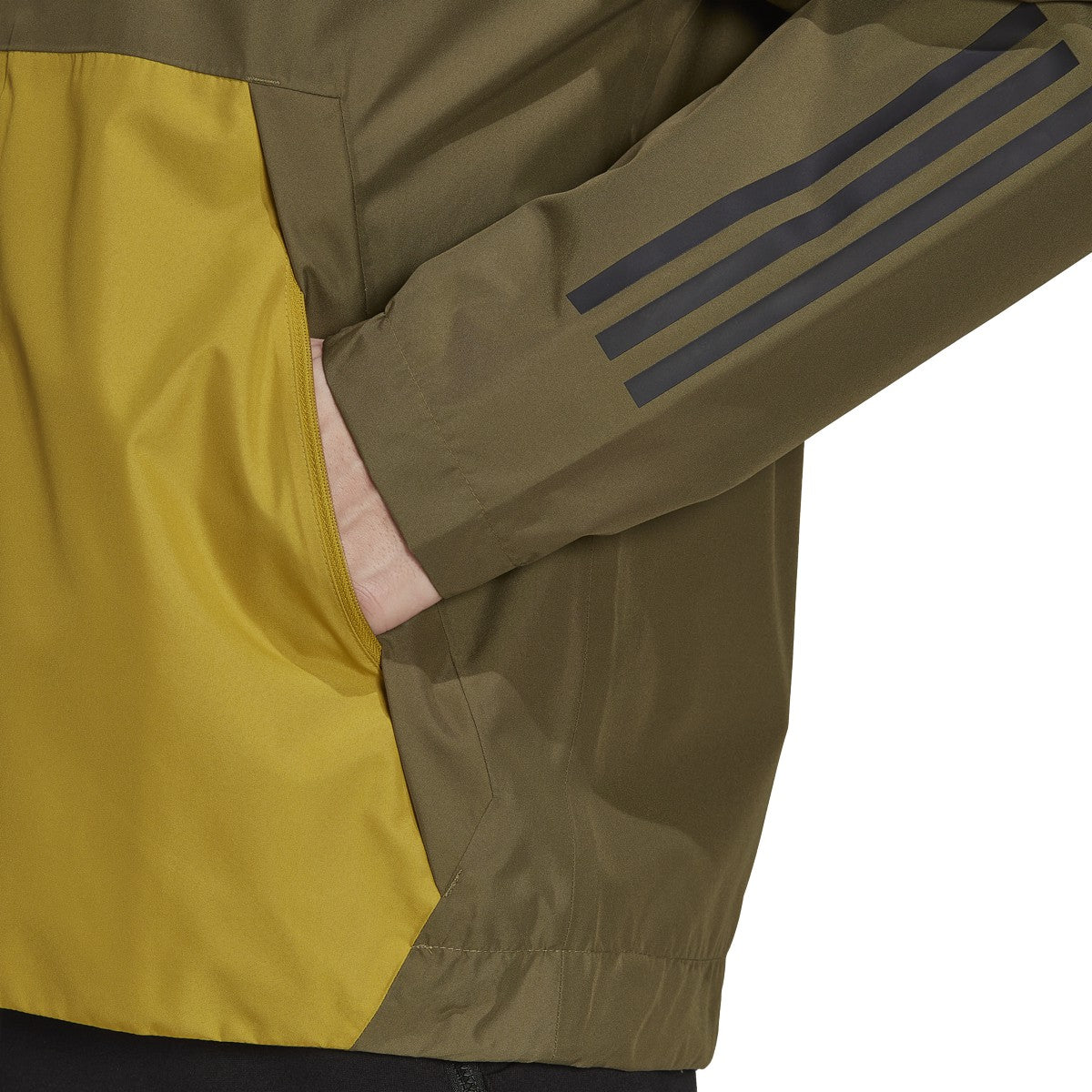 adidas BCS 3-Stripe Rain.Rdy Jacket - Mens Outdoor