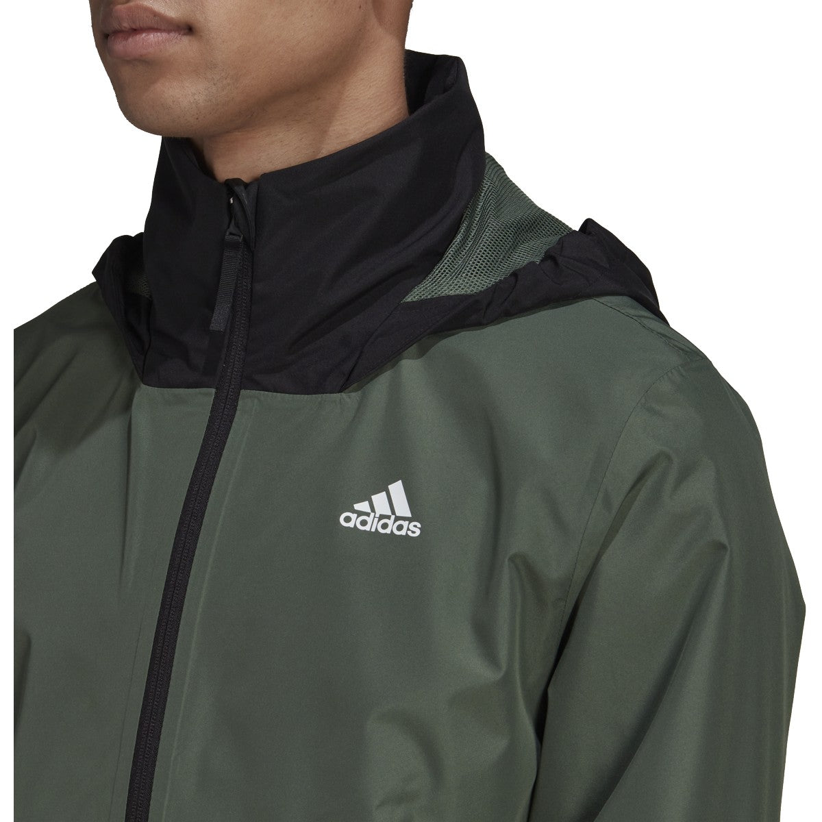 adidas BCS 3-Stripe Rain.Rdy Jacket - Mens Outdoor