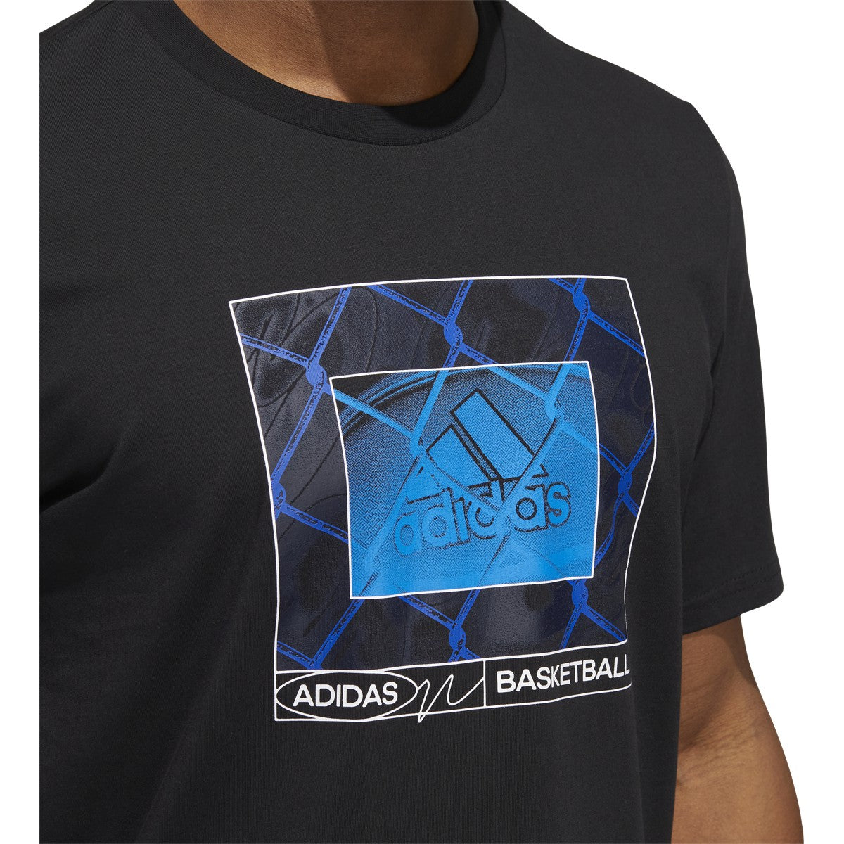 adidas Chainlink Badge of Sport Mens Basketball T-Shirt