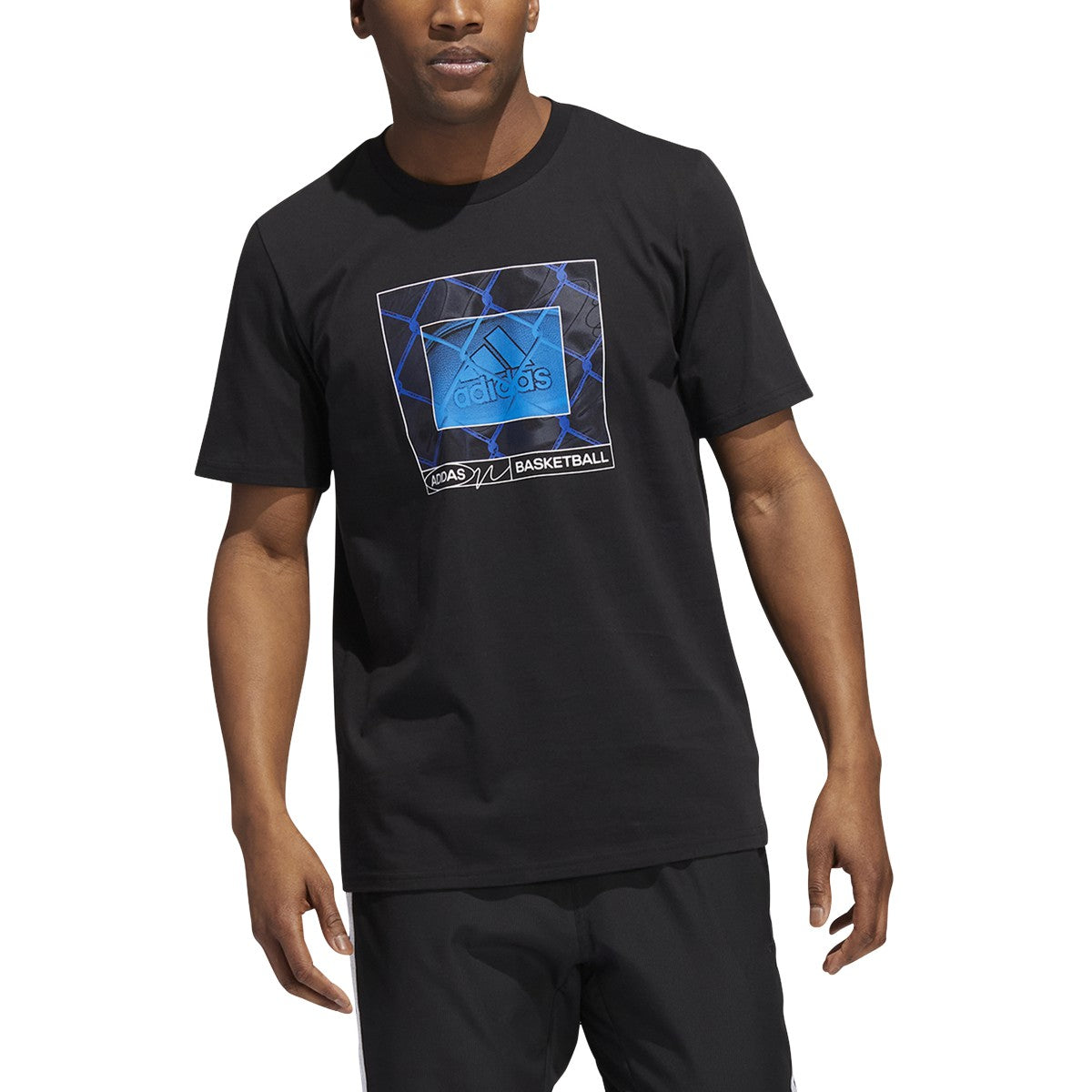 adidas Chainlink Badge of Sport Mens Basketball T-Shirt