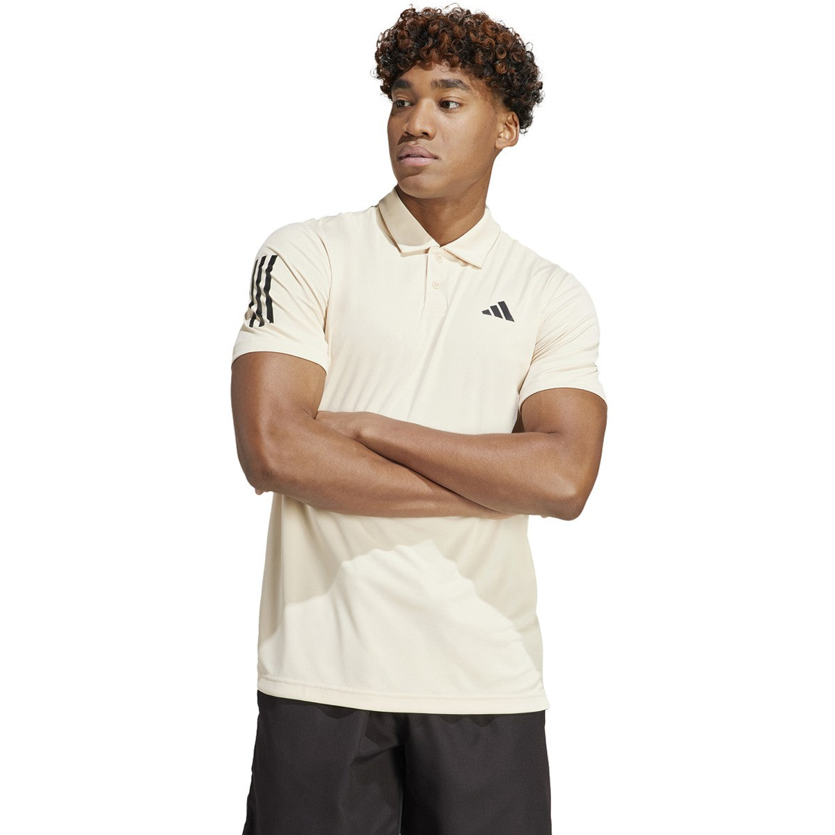adidas Club 3-Stripe Mens Tennis Polo Shirt