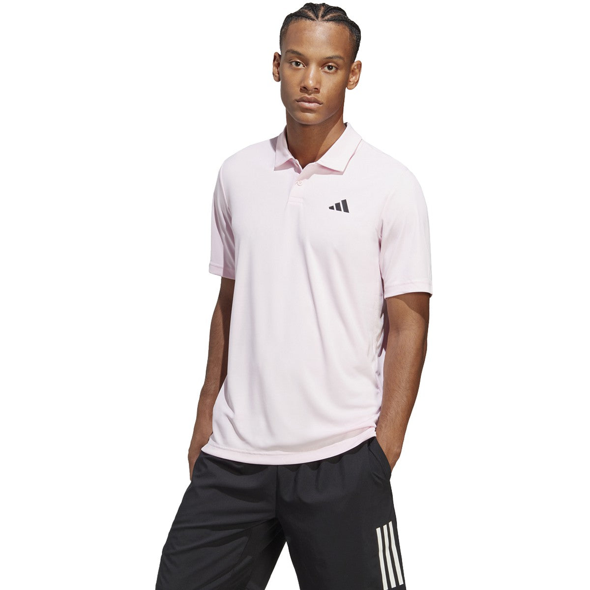 adidas Club 3-Stripe Mens Tennis Polo Shirt