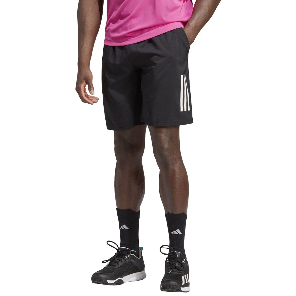 adidas Club 3-Stripe Mens Tennis Shorts