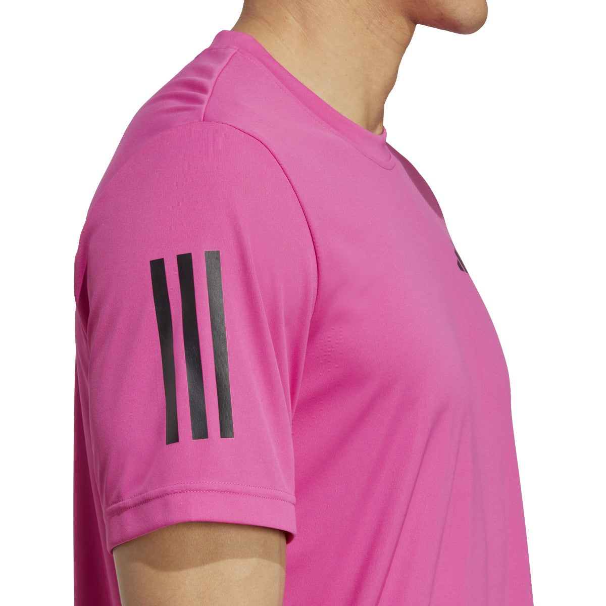 adidas Club 3-Stripe Mens Tennis T-Shirt