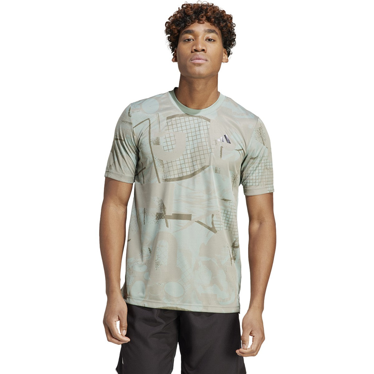 adidas Club Graphic Mens Tennis T-Shirt