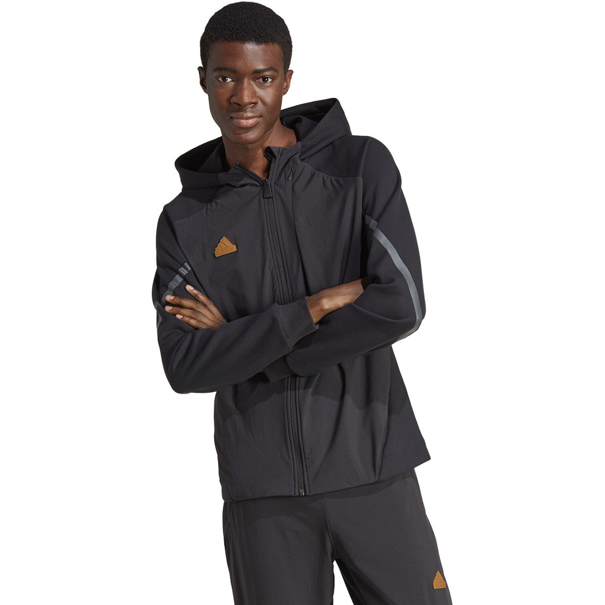 adidas Designed 4 Gameday Full Zip Mens Hoodie