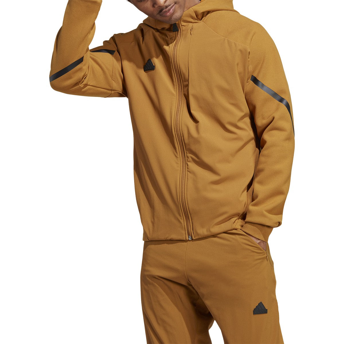 adidas Designed 4 Gameday Full Zip Mens Hoodie