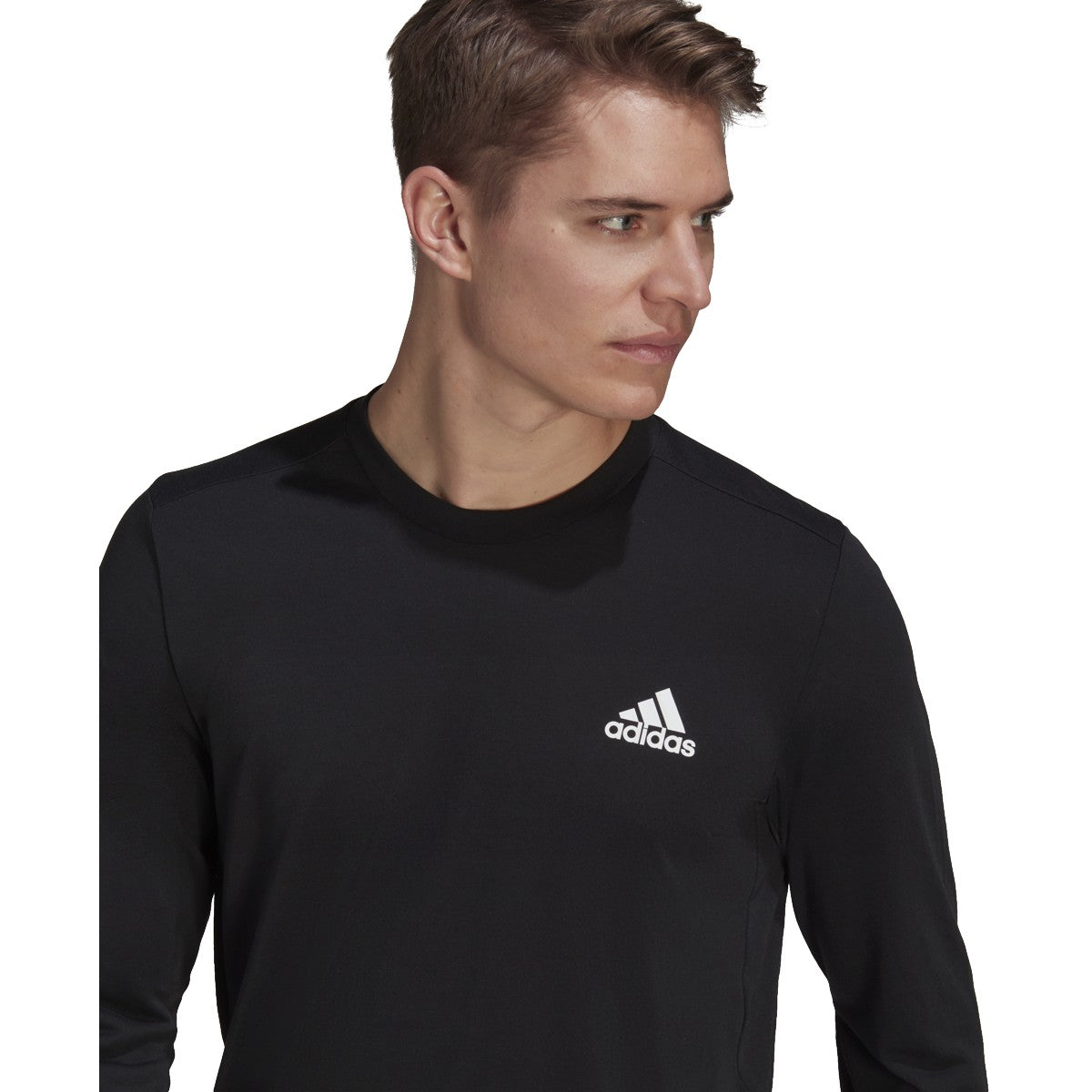 adidas Designed to Move Longsleeve Mens Training T-Shirt