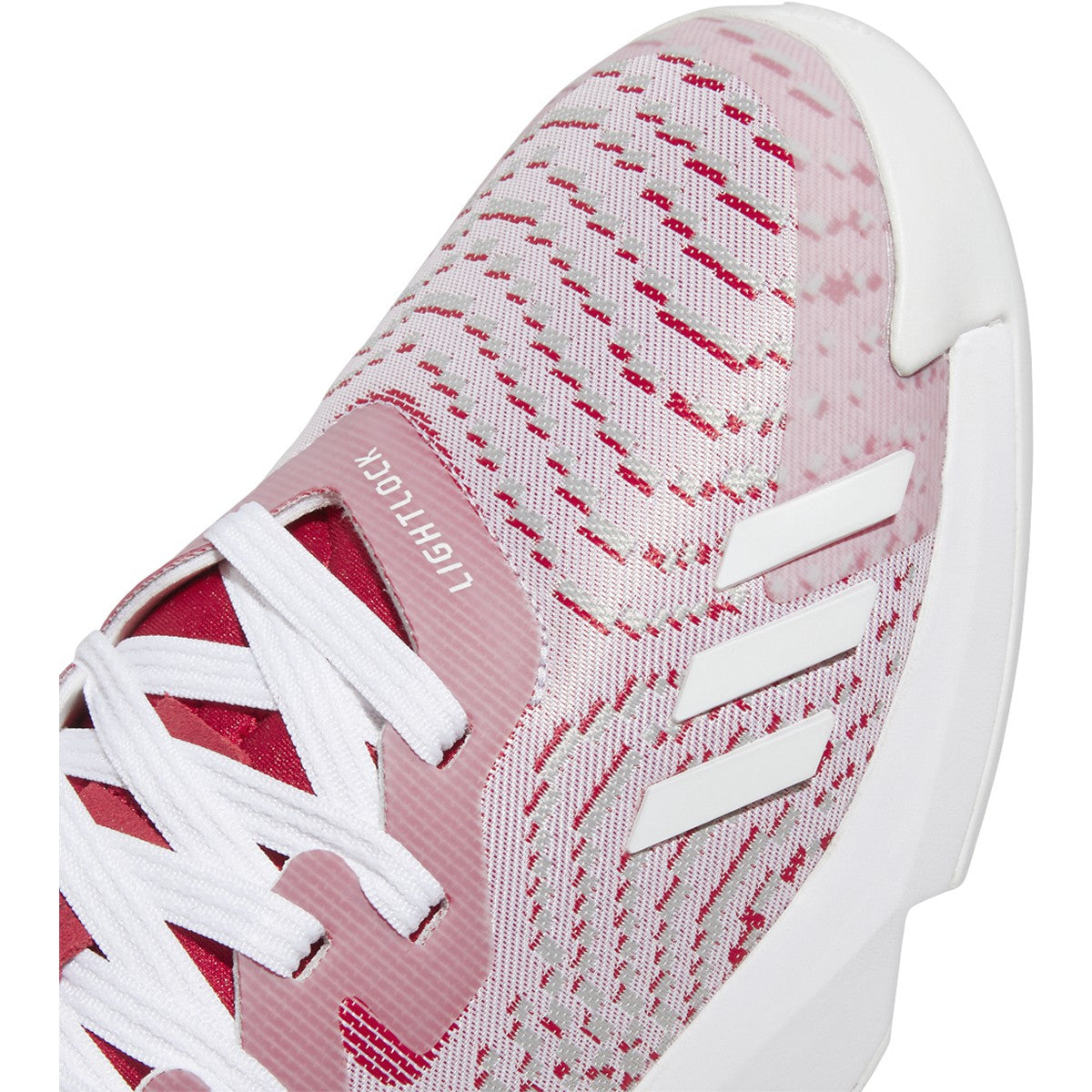 adidas Donovan Mitchell D.O.N. Issue 4 Mens Basketball Shoes in White and Red