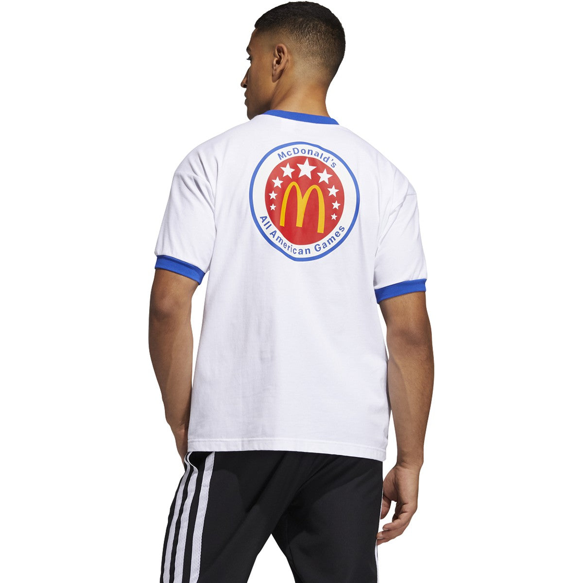 adidas Eric Emanuel McDonalds Graphic Tee Shirt - Unisex Basketball