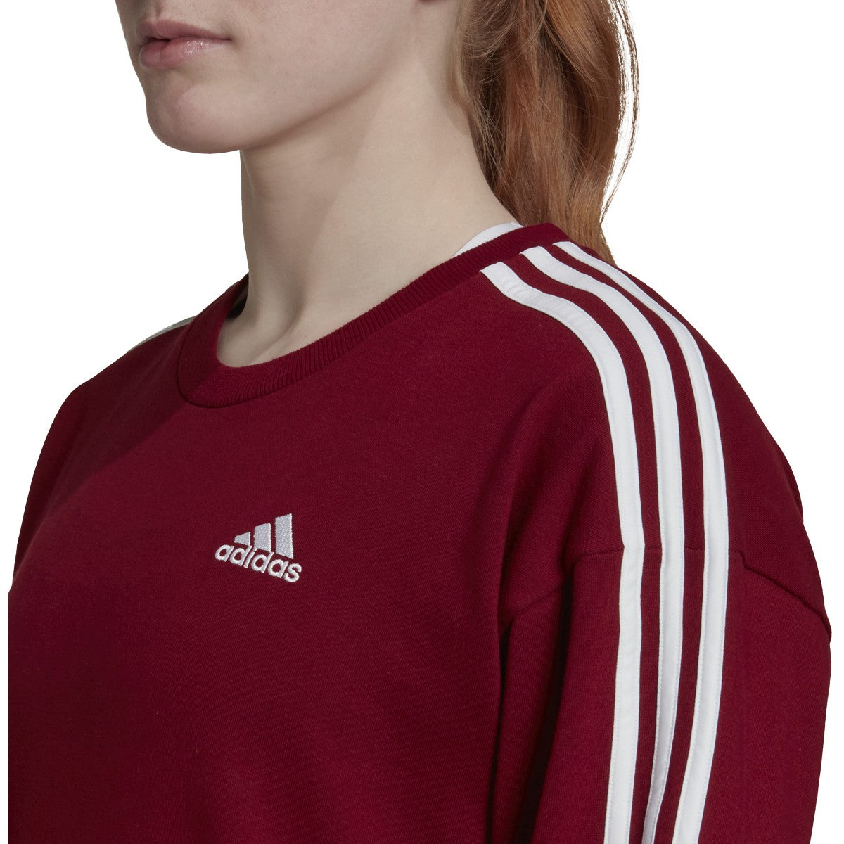 adidas Essentials 3-Stripe Crew Womens Dress
