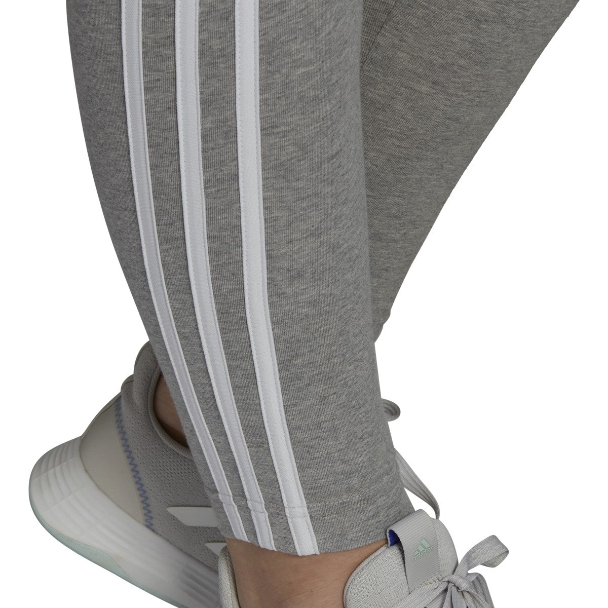 adidas Essentials Womens Plus Size Leggings with Side Stripes