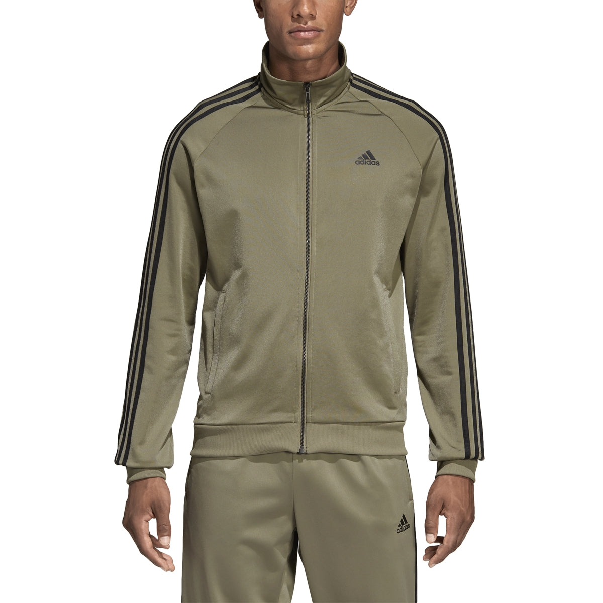 adidas Essentials 3S Tricot Track Jacket - Men's All Sports