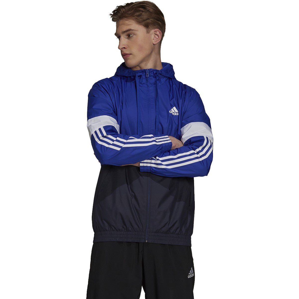 adidas Essentials Colorblock Windbreaker - Mens Casual