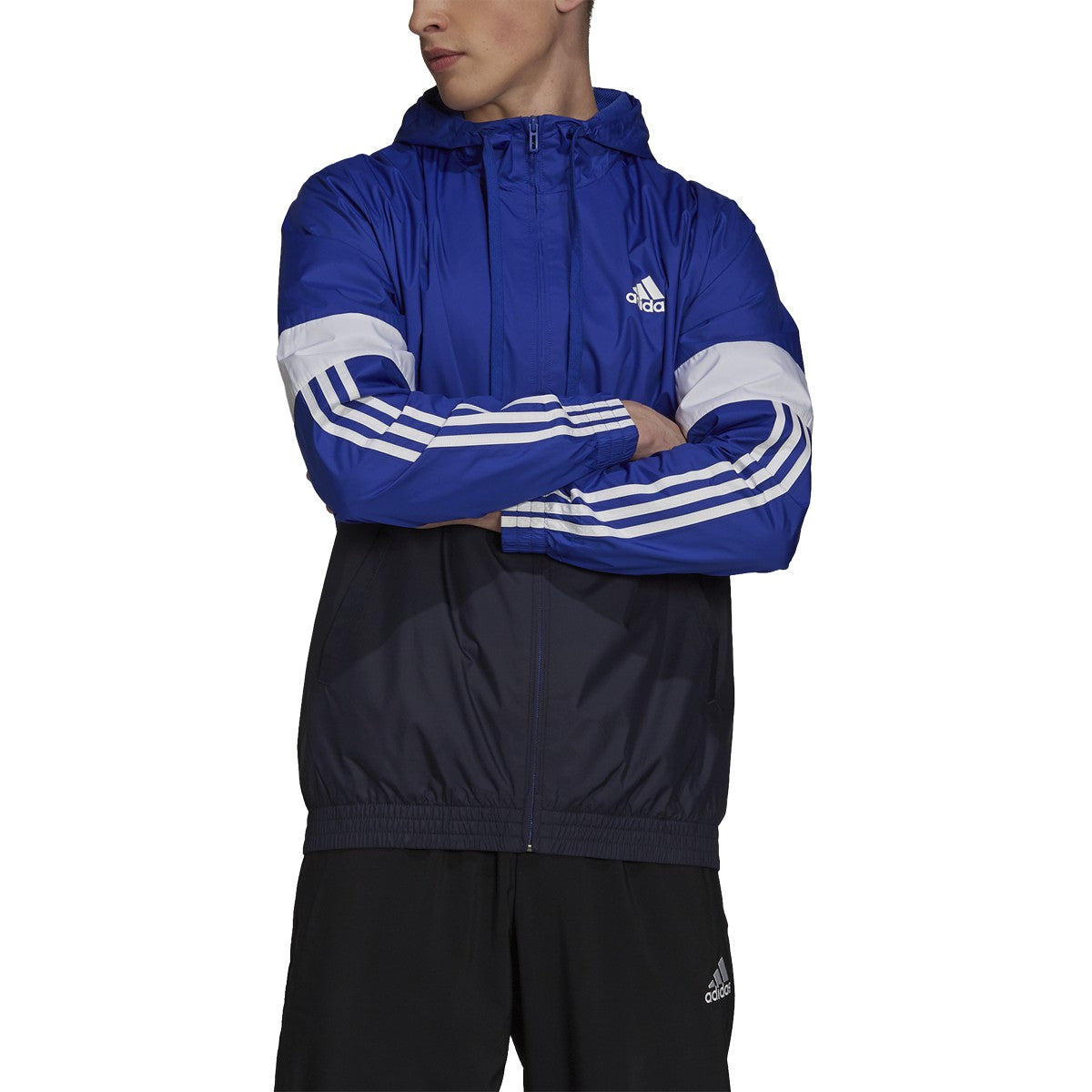 adidas Essentials Colorblock Windbreaker - Mens Casual