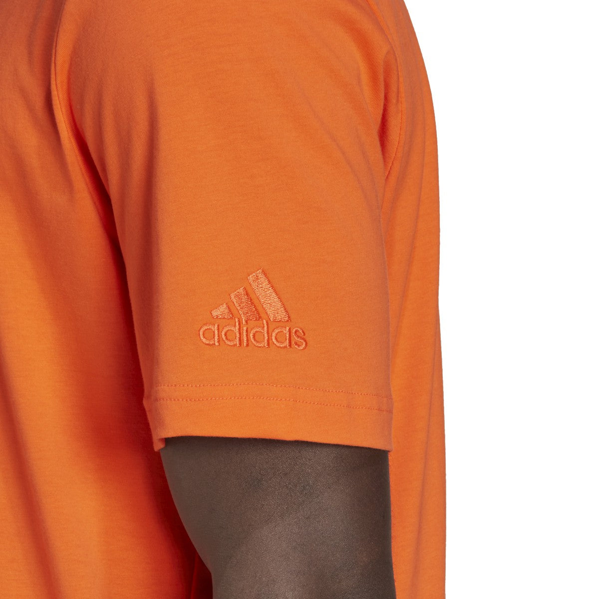 adidas Essentials Emroidered Linear Logo Mens T-Shirt