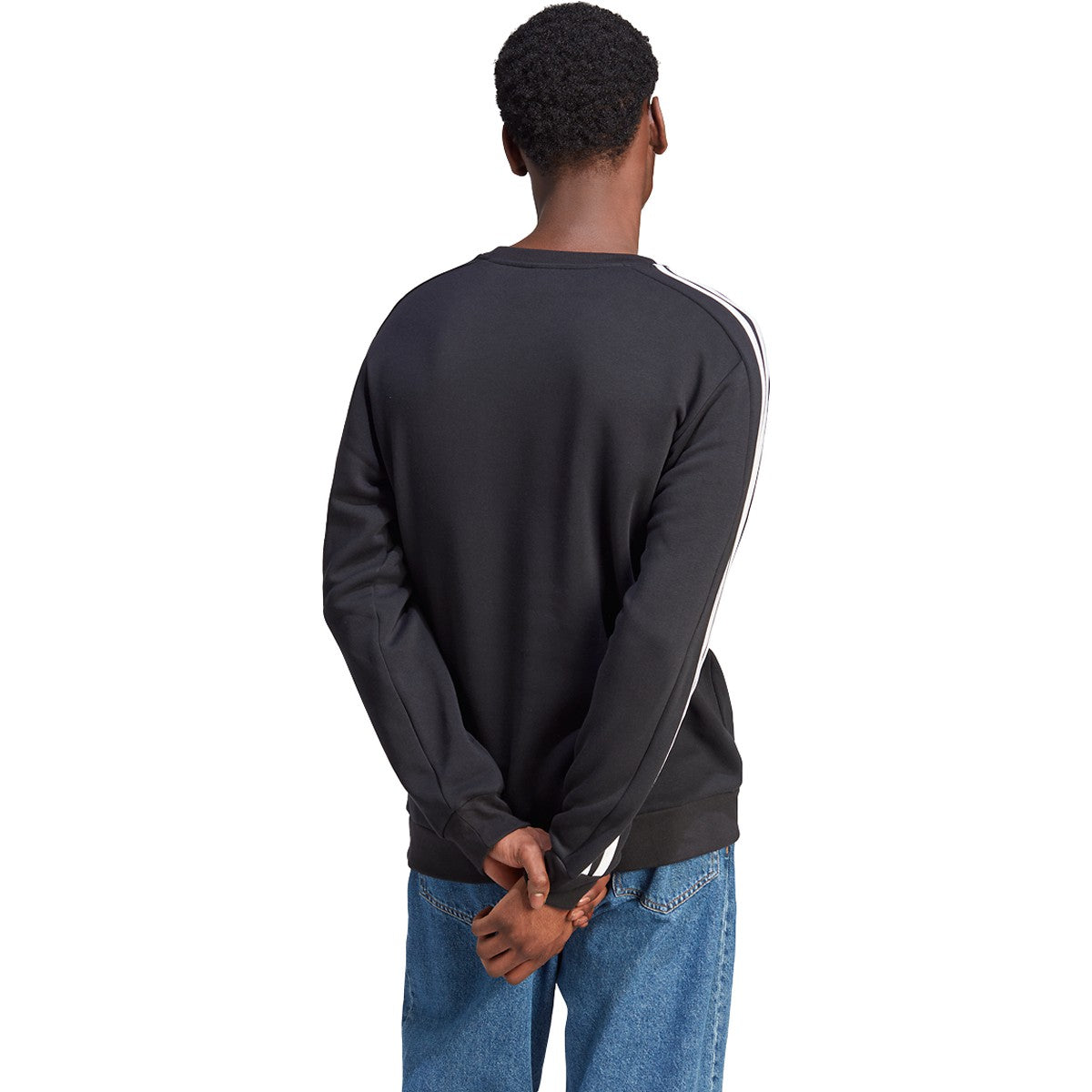 adidas Essentials Fleece 3-Stripes Mens Sweatshirt