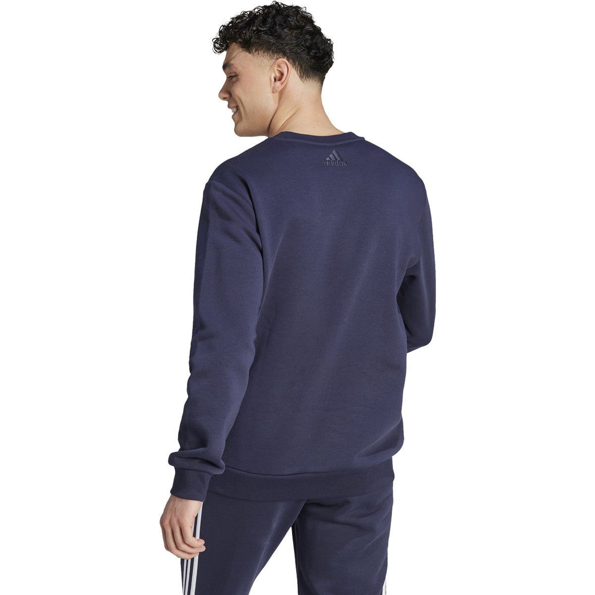 adidas Essentials Fleece Mens Big Logo Sweatshirt
