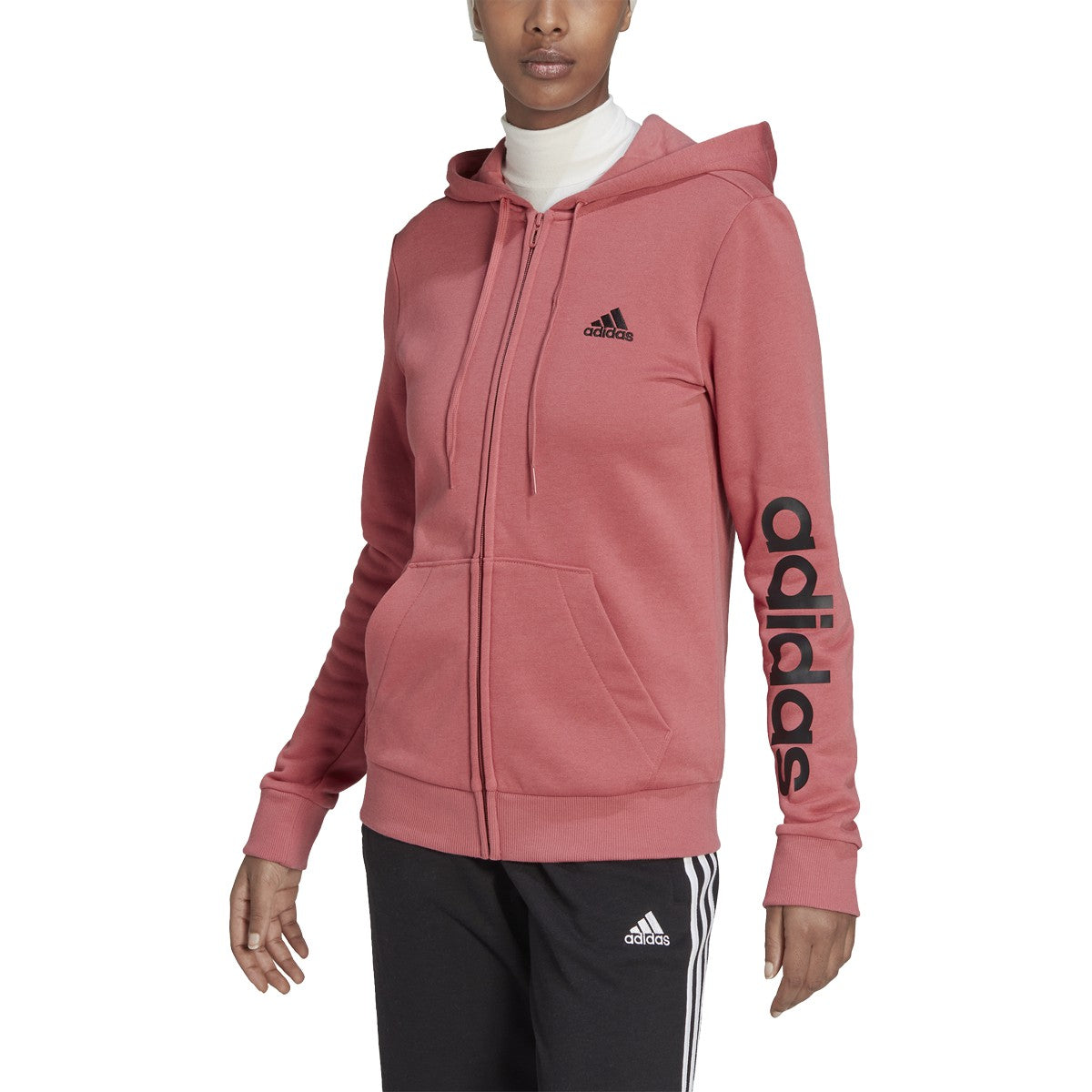 adidas Essentials Full-Zip Womens Hoodie