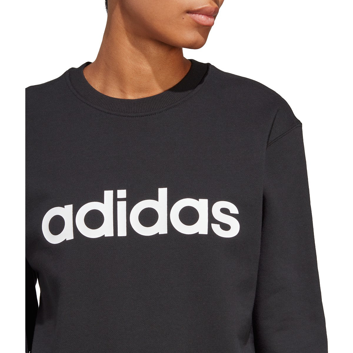 adidas Essentials Linear French Terry Womens Sweatshirt