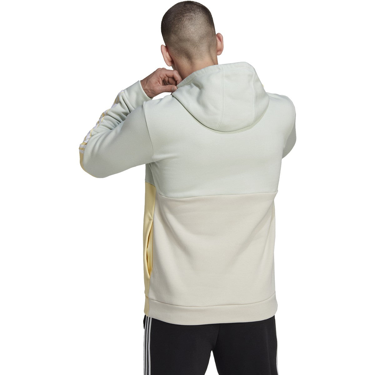 adidas Essentials Mens Colorblock Hoodie