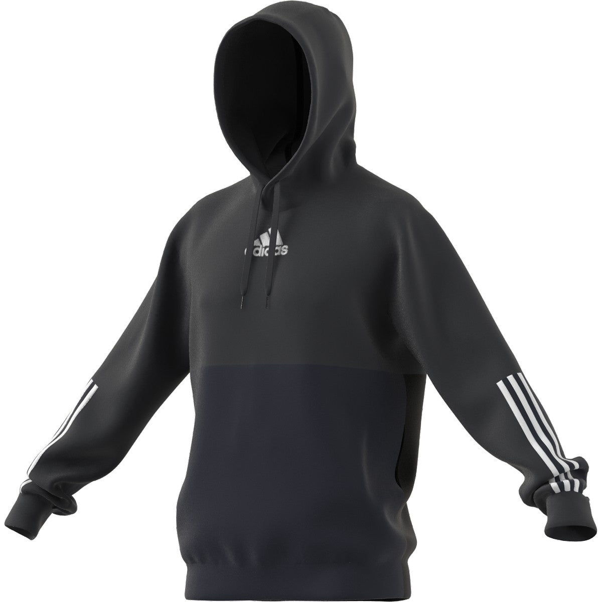adidas Essentials Mens Colorblock Hoodie