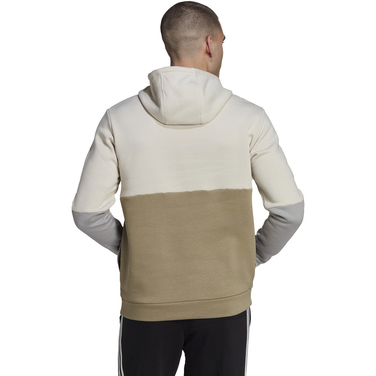 adidas Essentials Mens Colorblock Hoodie