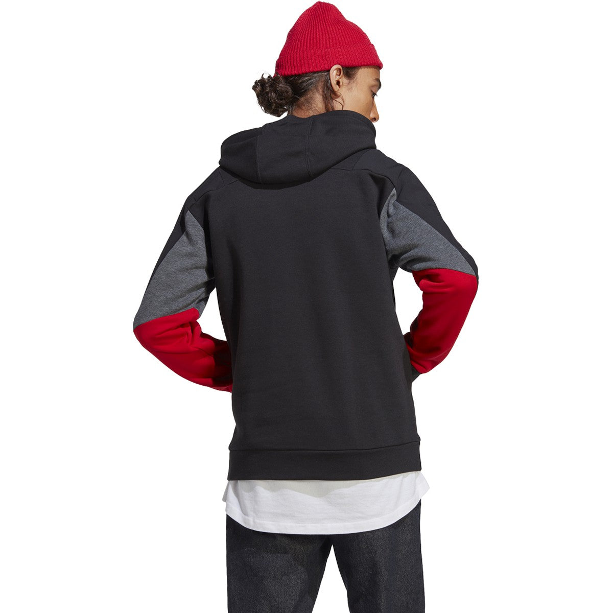 adidas Essentials Mens Colorblock Hoodie
