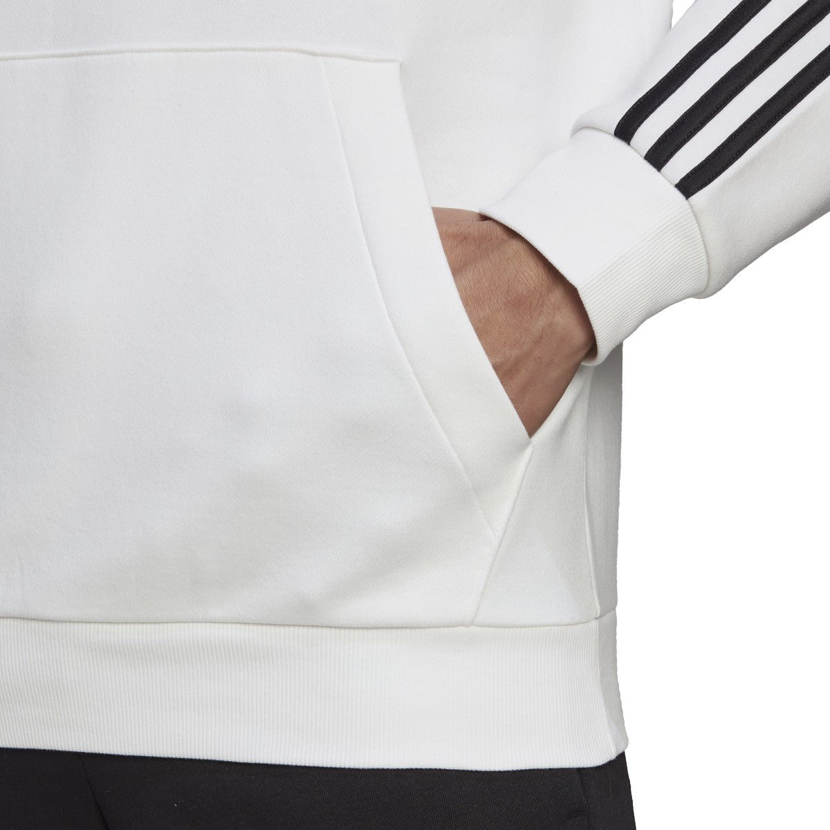 adidas Essentials Pullover Logo Hoodie - Mens Casual