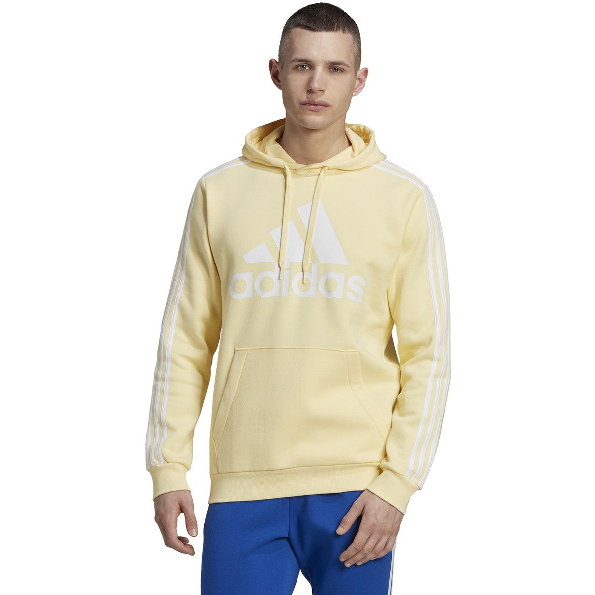 adidas Essentials Pullover Logo Hoodie - Mens Casual
