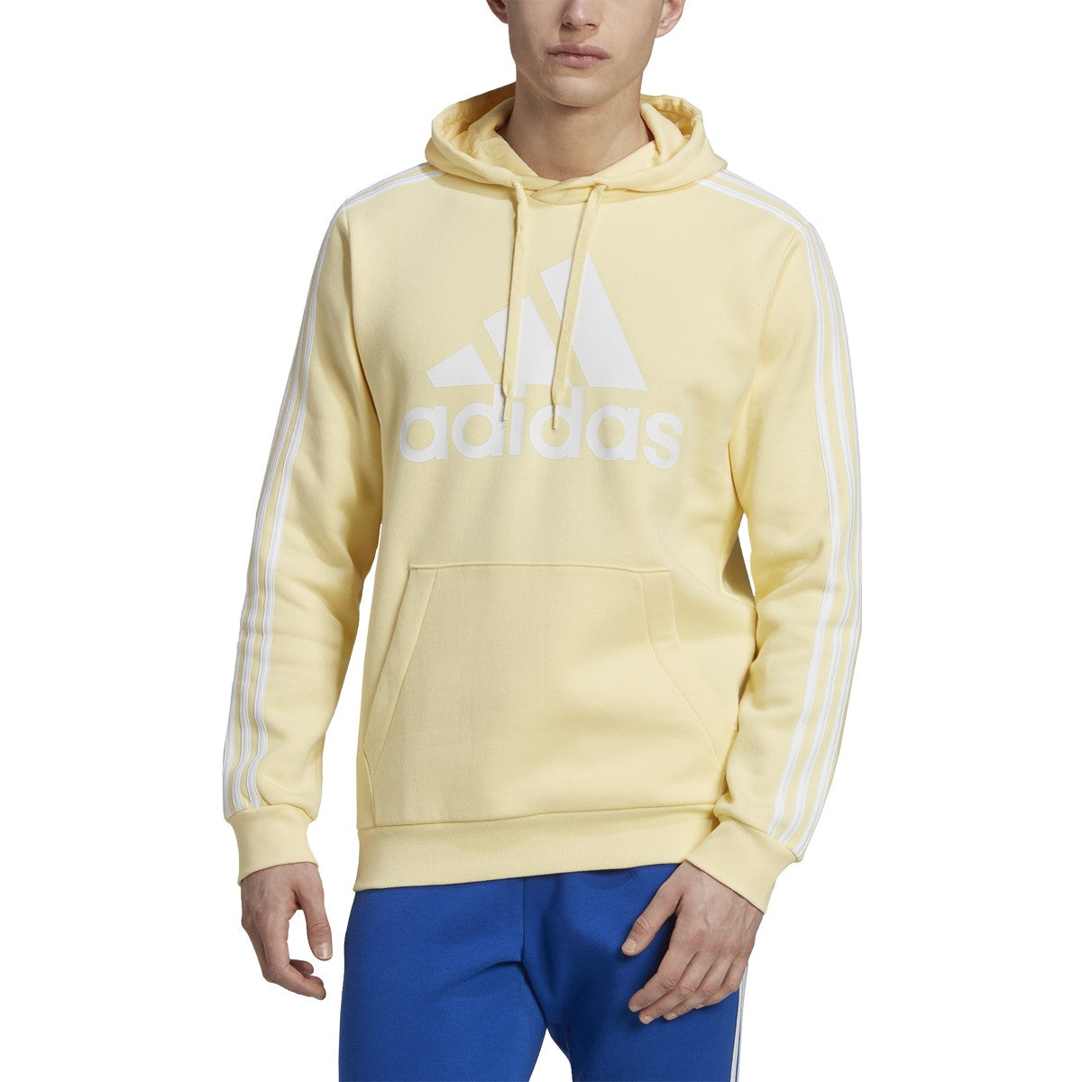 adidas Essentials Pullover Logo Hoodie - Mens Casual