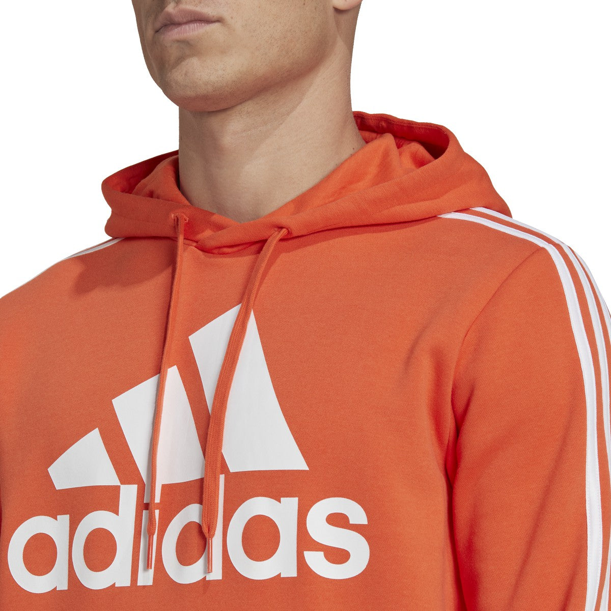 adidas Essentials Pullover Logo Hoodie - Mens Casual