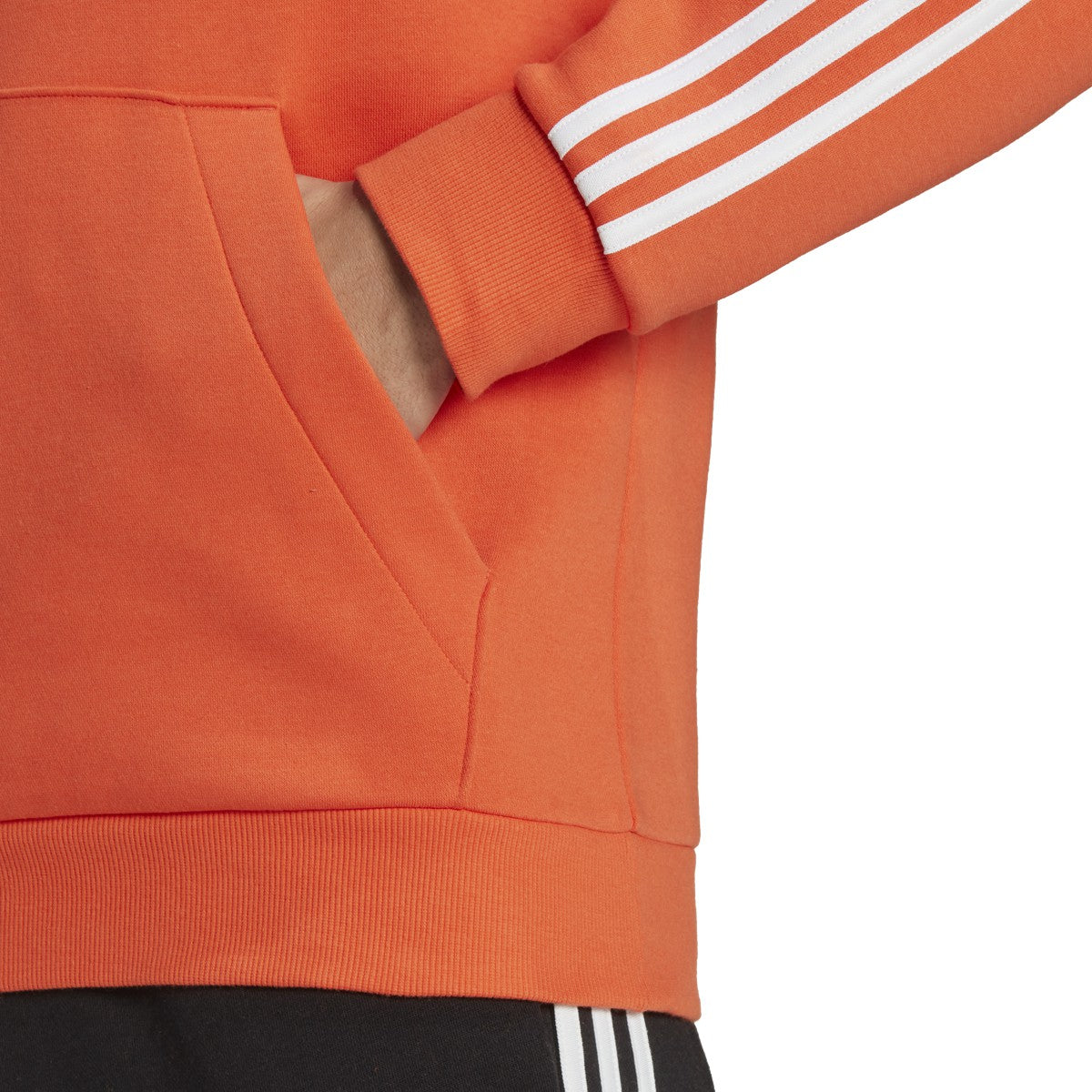 adidas Essentials Pullover Logo Hoodie - Mens Casual