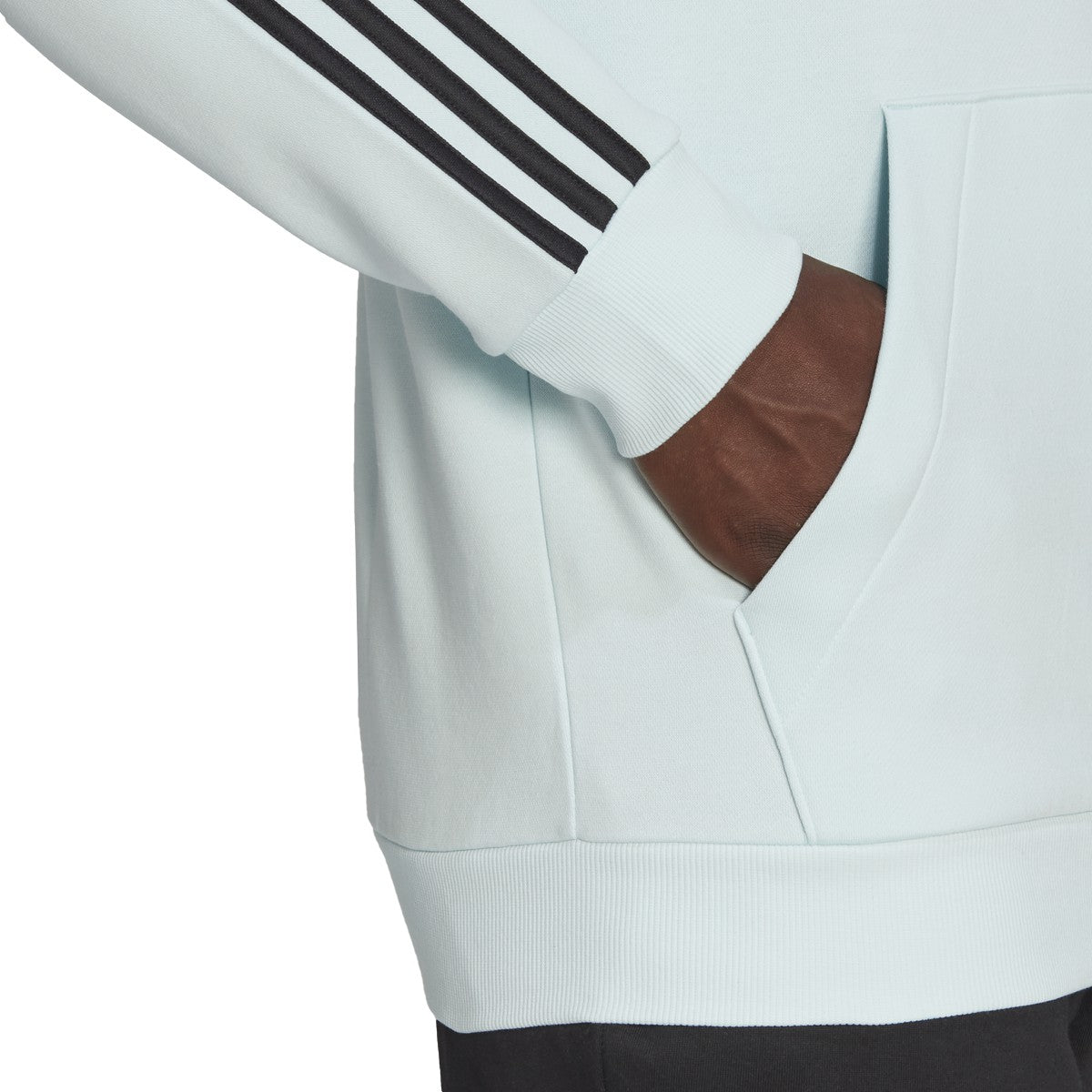 adidas Essentials Pullover Logo Hoodie - Mens Casual