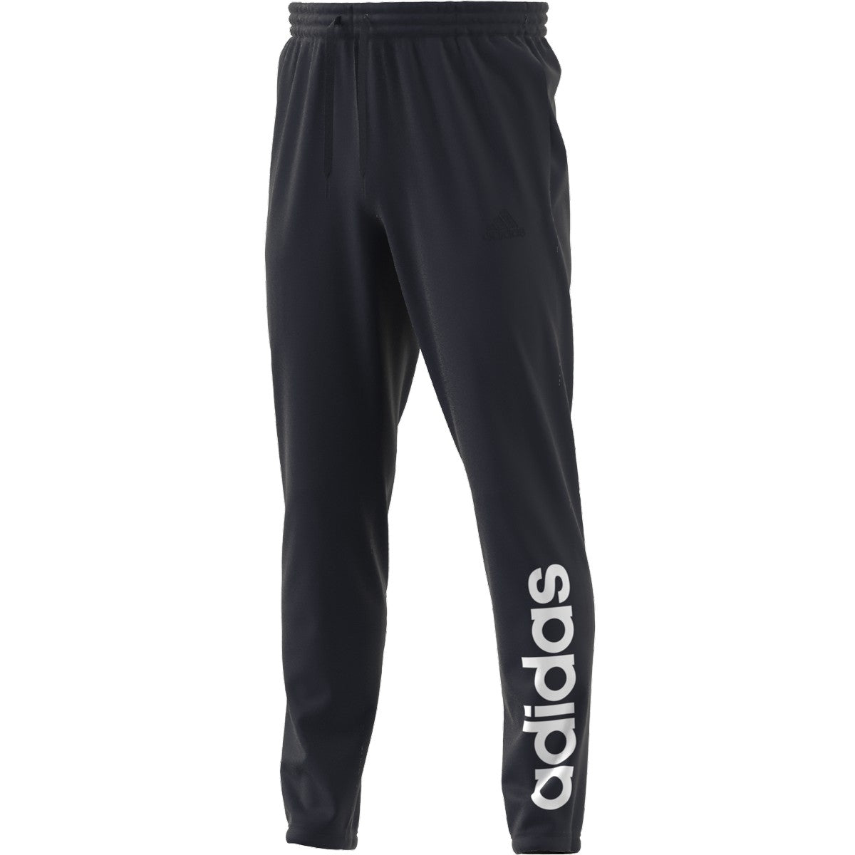 adidas Essentials Mens Single Jersey Tapered Elastic Cuff Logo Pants