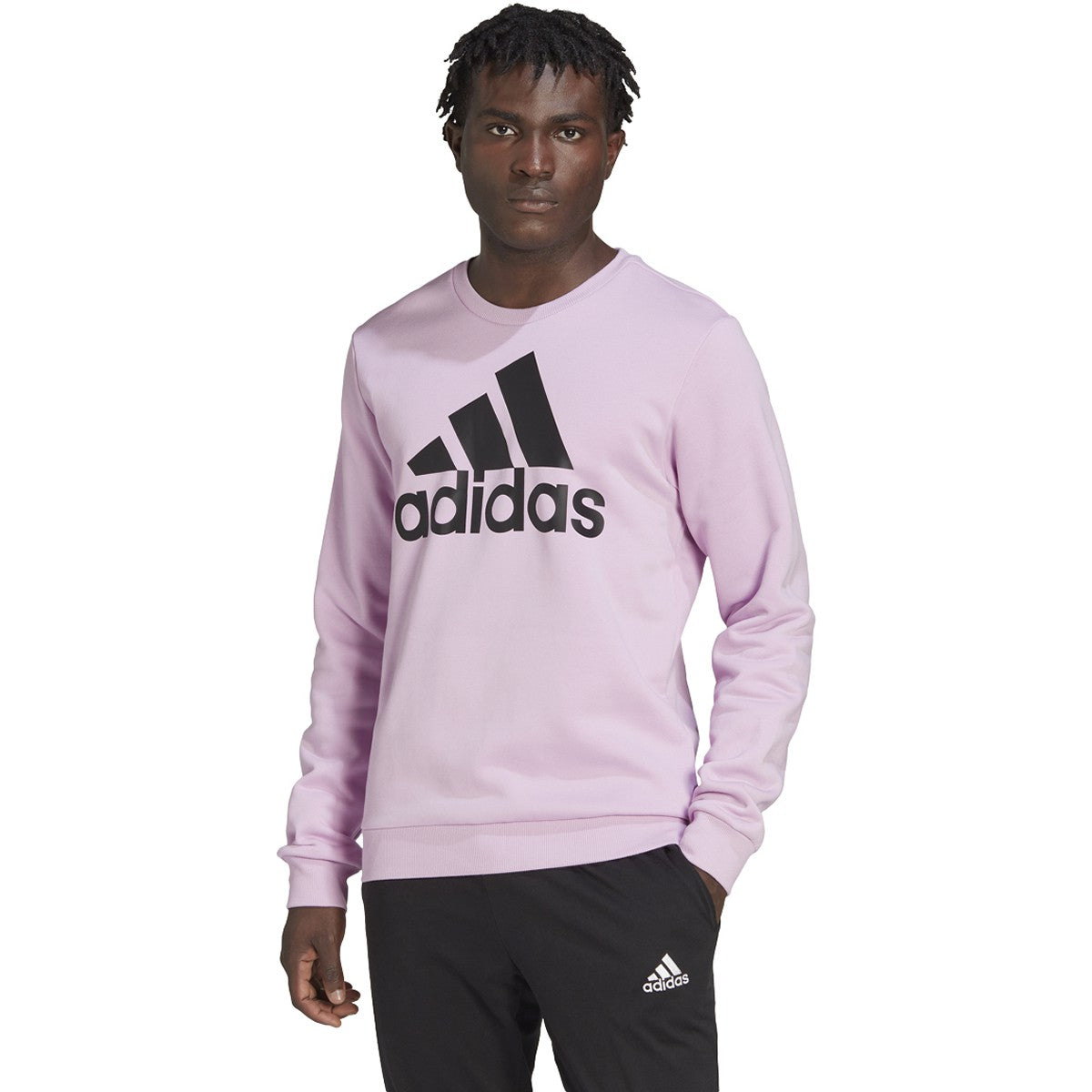 adidas Essentials Big Logo Sweatshirt - Mens Casual