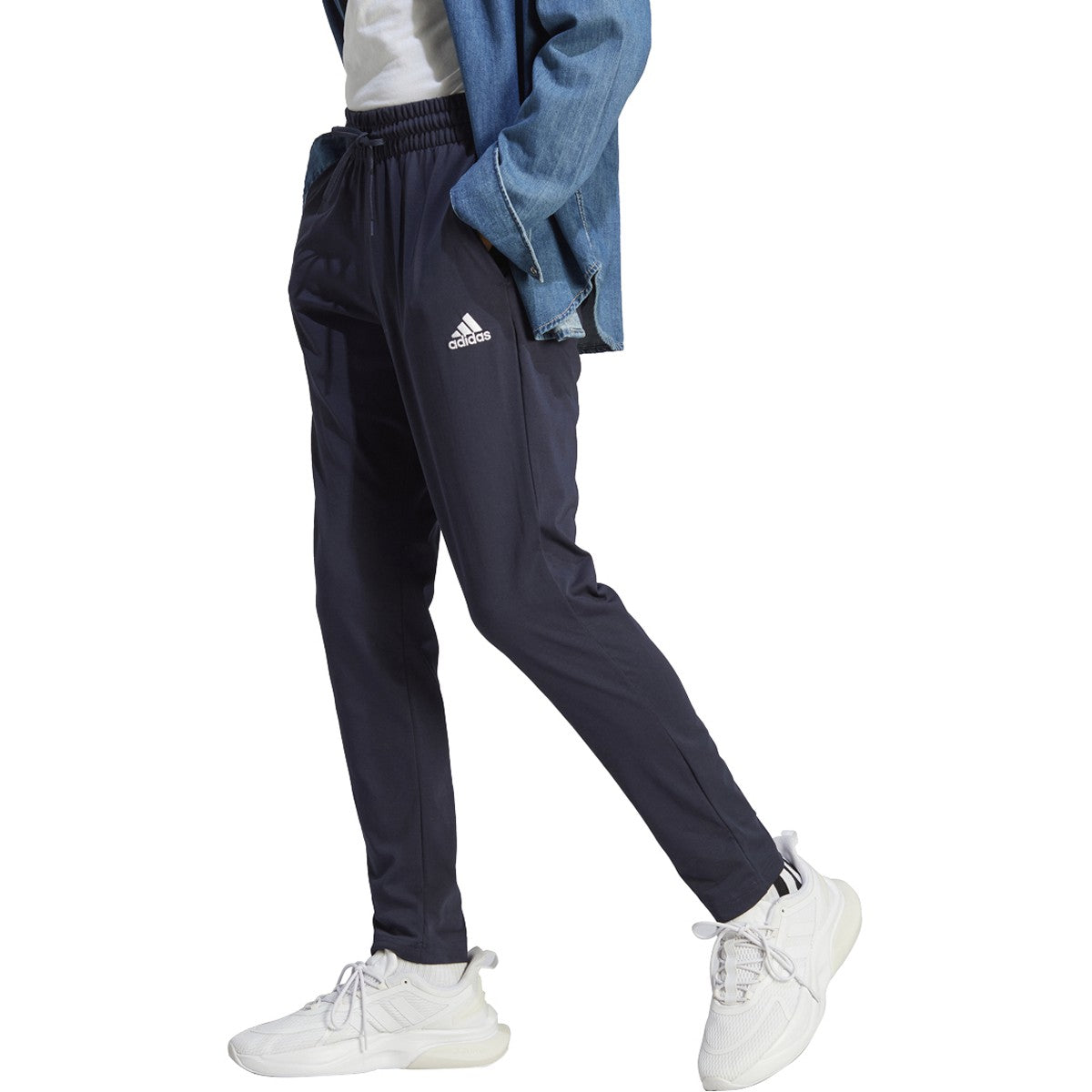 adidas Essentials Mens Tapered Open Hem Pants