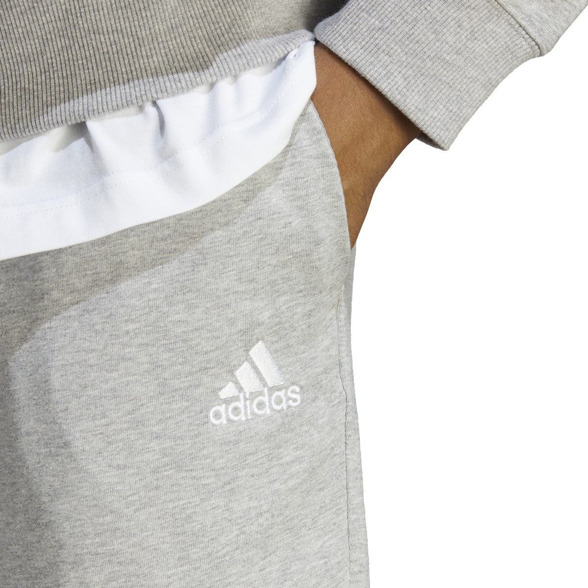 adidas Essentials Mens Tapered Open Hem Pants