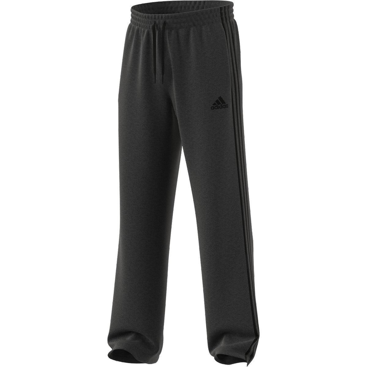 adidas Essentials Open Hem 3 Stripes Pant - Mens Casual