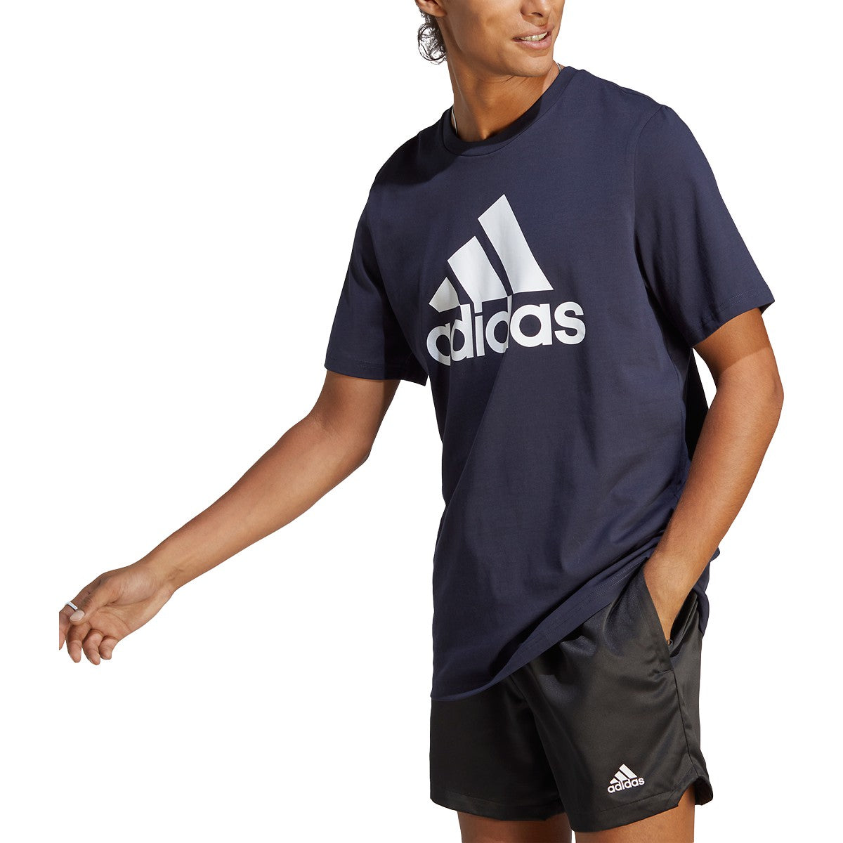 adidas Essentials Single Jersey Big Logo Mens T-Shirt